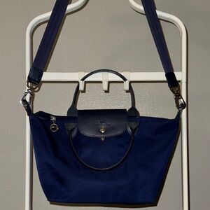 Longchamp Elegant Navy Blue Women's Bag